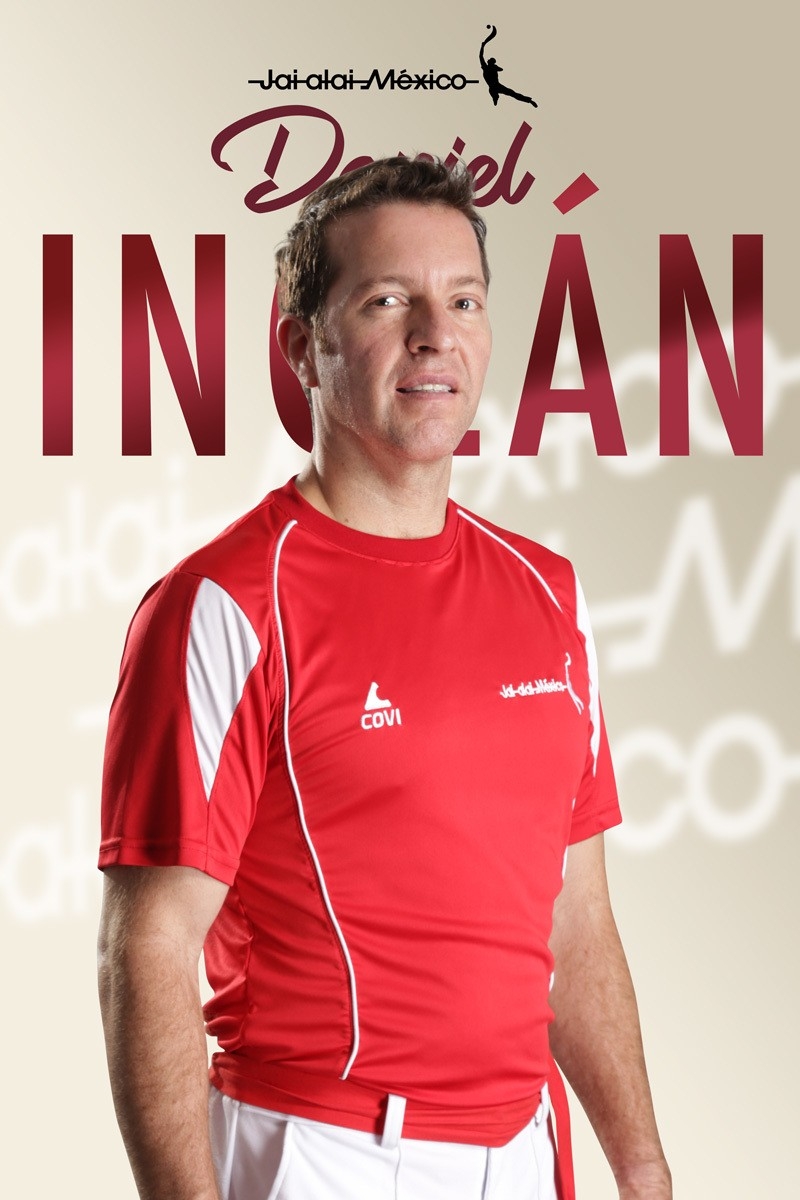 Daniel Inclán en Jai alai México Daniel Inclán en Jai alai México