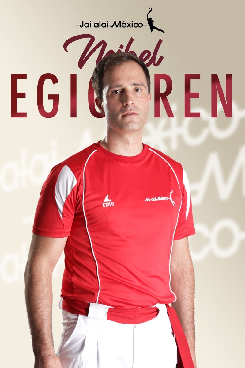 Mikel Egiguren en Jai alai México Mikel Egiguren en Jai alai México