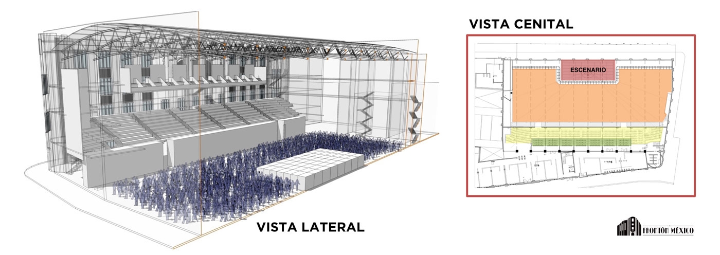 Frontón México para espectáculos
