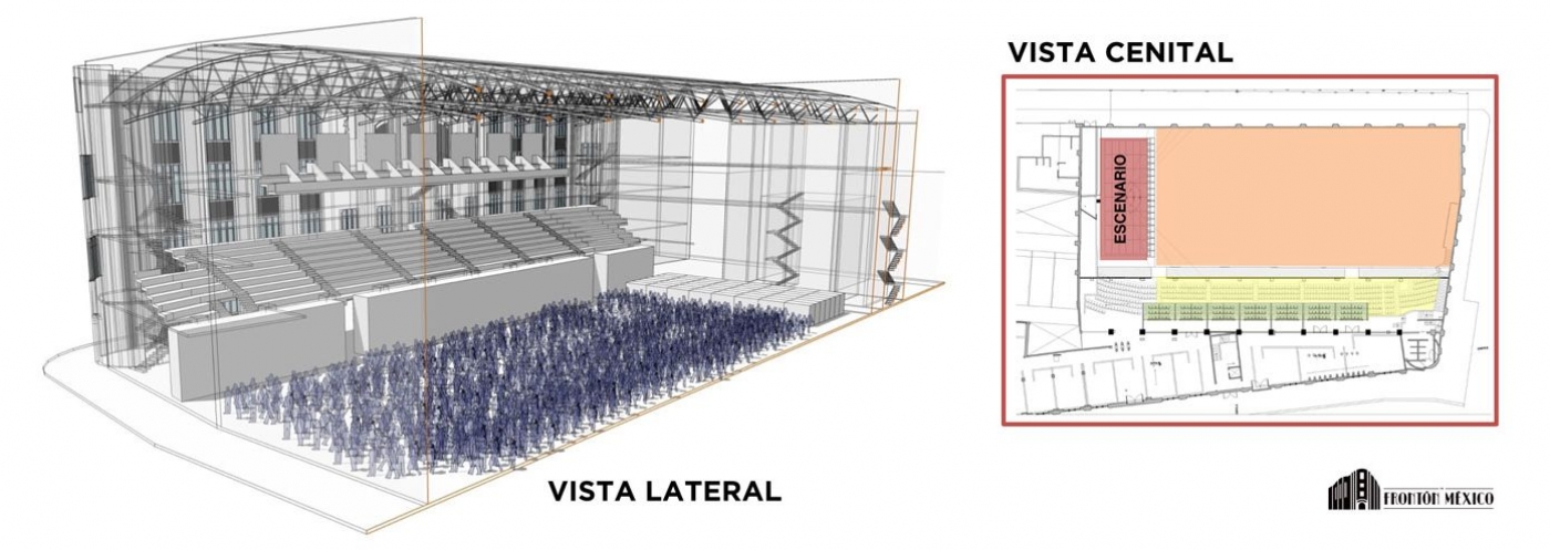 Frontón México para espectáculos