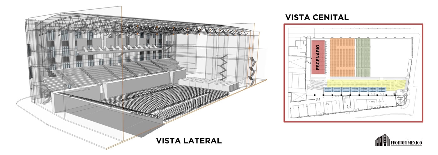 Frontón México para espectáculos