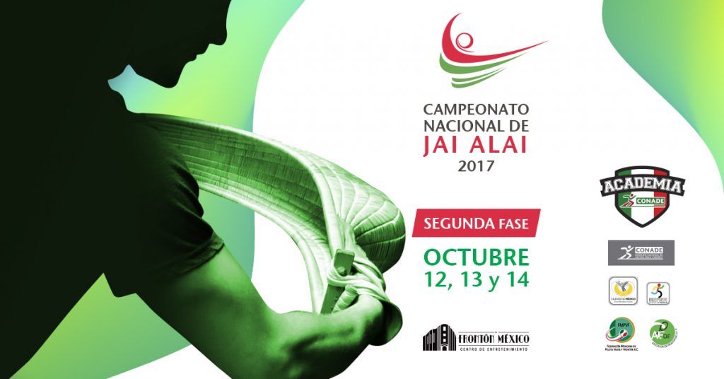 Campeonato Nacional de Jai Alai 2017: Segunda Fase