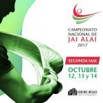 Campeonato Nacional de Jai Alai 2017: Segunda Fase